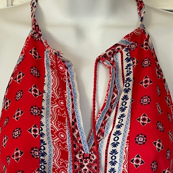 Pink Rebublic Red Boho Tank Size XS - Picture 2 of 10